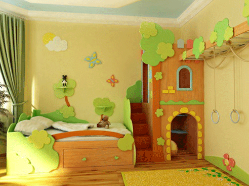 Варианты дизайна детской комнаты